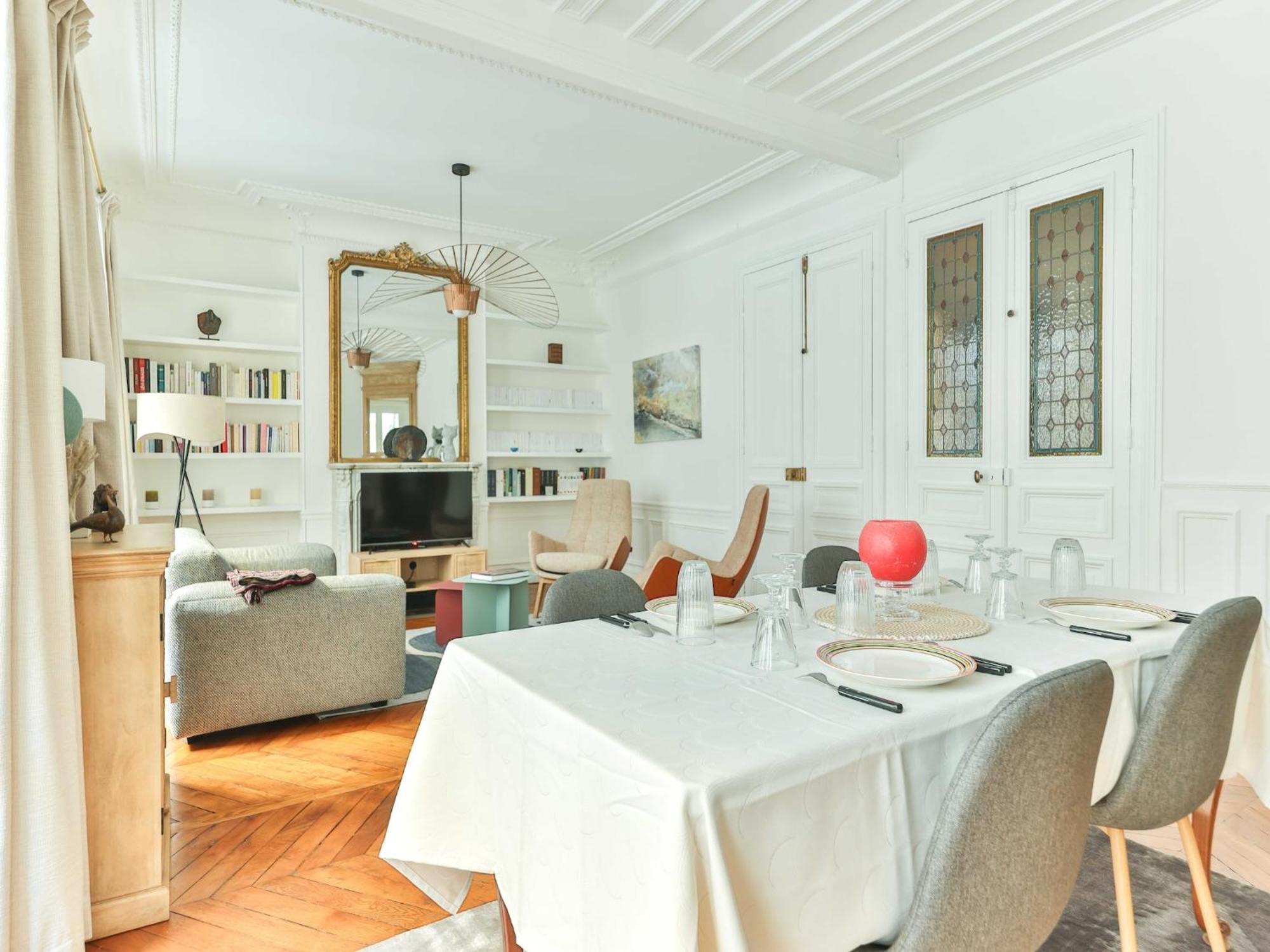 Bright, Modern Apartment- 14 Arrd- Mobility Lease Appartement Parijs